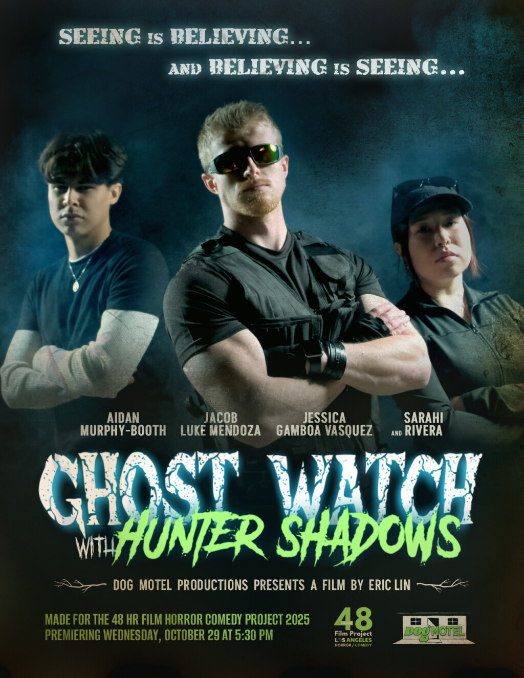 Filmposter for Ghost Watch with Hunter Shadows